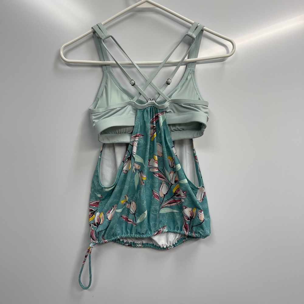 Calia 2-in-1 Tankini Top in Botanical‎ Gardens Size XS - Picture 7 of 9